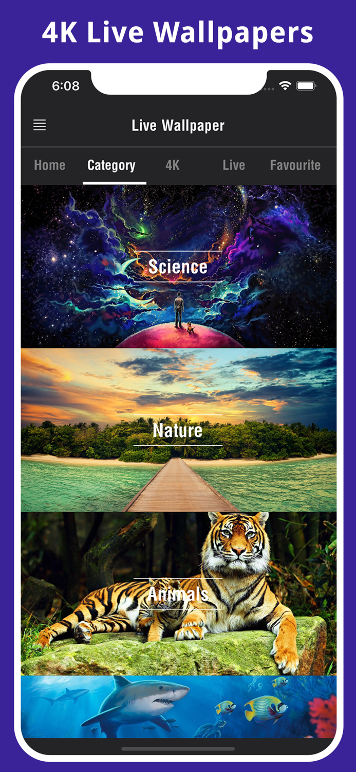 HD 4K Live Wallpapers