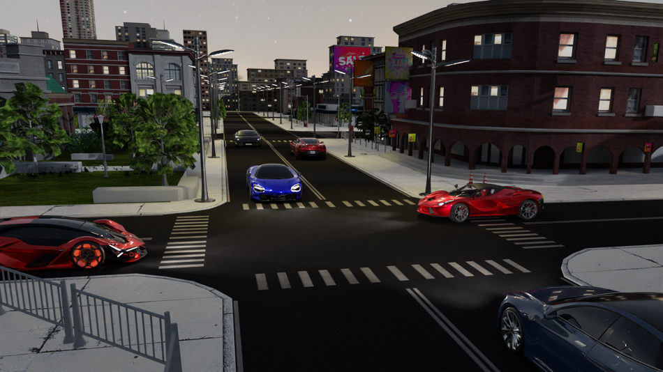 #4. Sport Car Racing: Multiplayer (iOS) 由: DoDo Game Co