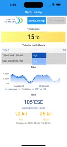 Port of Portland Berth Line Up screenshot #4 for iPhone