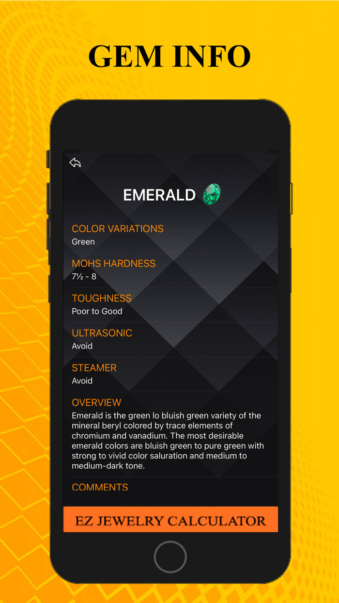 EZ-Eternity Jewelry Calculator
