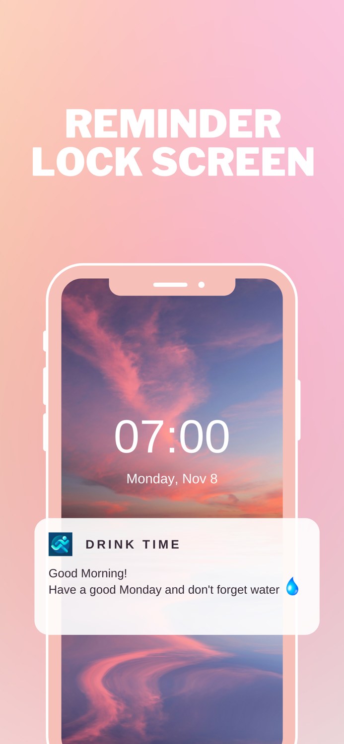 Step Counter - Water Reminder