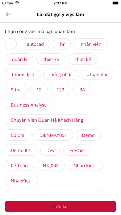 Việc Làm Nhân Kiệt HRNK Screenshot