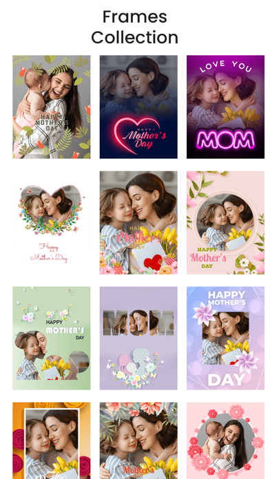 Mother's Day Frames & Wishes Screenshot