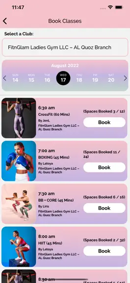 Game screenshot My FitnGlam apk