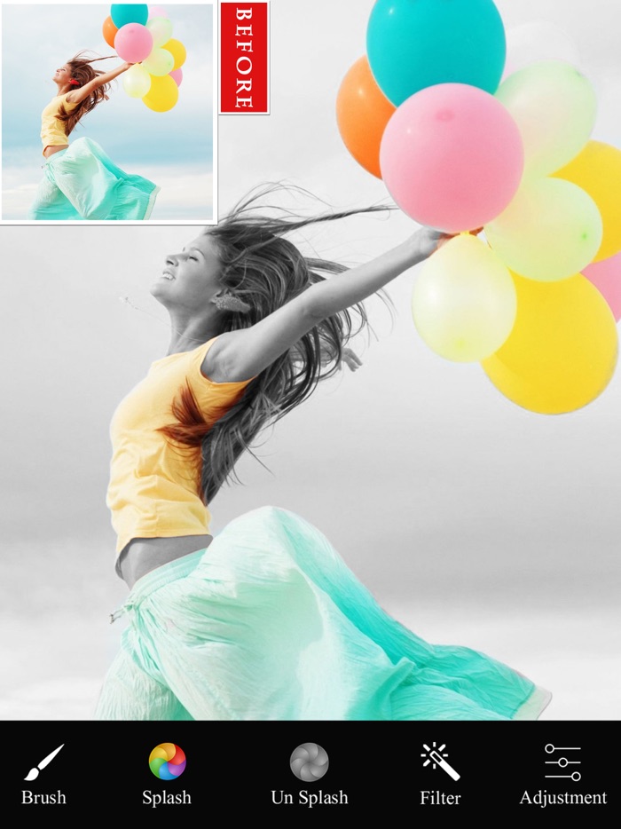 Splash Effect Photo Editor App