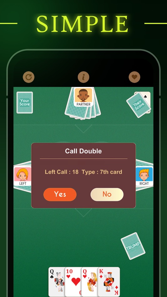 #2. 29 Card Game - Twenty Nine (iOS) 由: Dynamite Games Studio