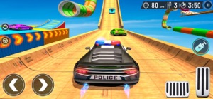 Police Car Stunt Driving Game screenshot #4 for iPhone