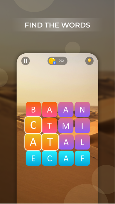 Wordomaze: word search Screenshot