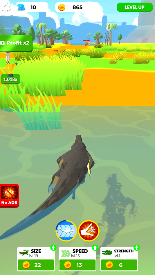 #6. Idle Evolution: Reptile Empire (iOS) Podle: Nikita Subachev