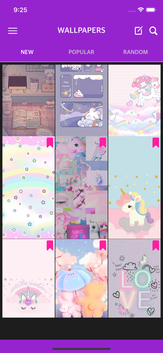 Unicorn kawaii wallpapers HD