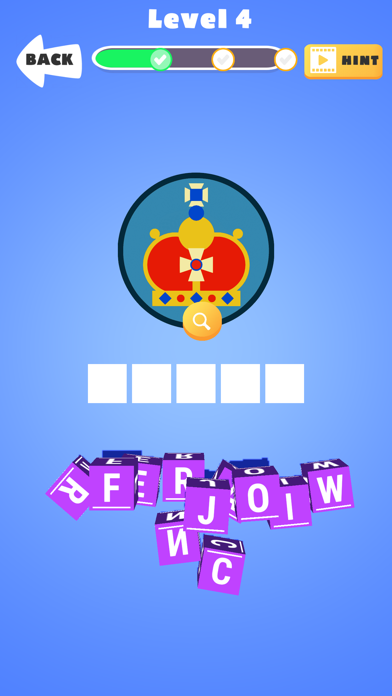 Words & Cubes Screenshot