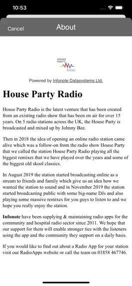 Game screenshot House Party Radio apk