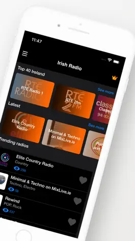 Game screenshot Irish Radio Stations apk