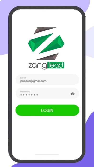 Screenshot 1 of Zanglead App