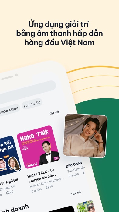 Soundio: Sách, Truyện, Podcast Screenshot