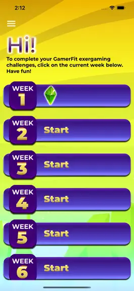 Game screenshot GamerFit Health apk