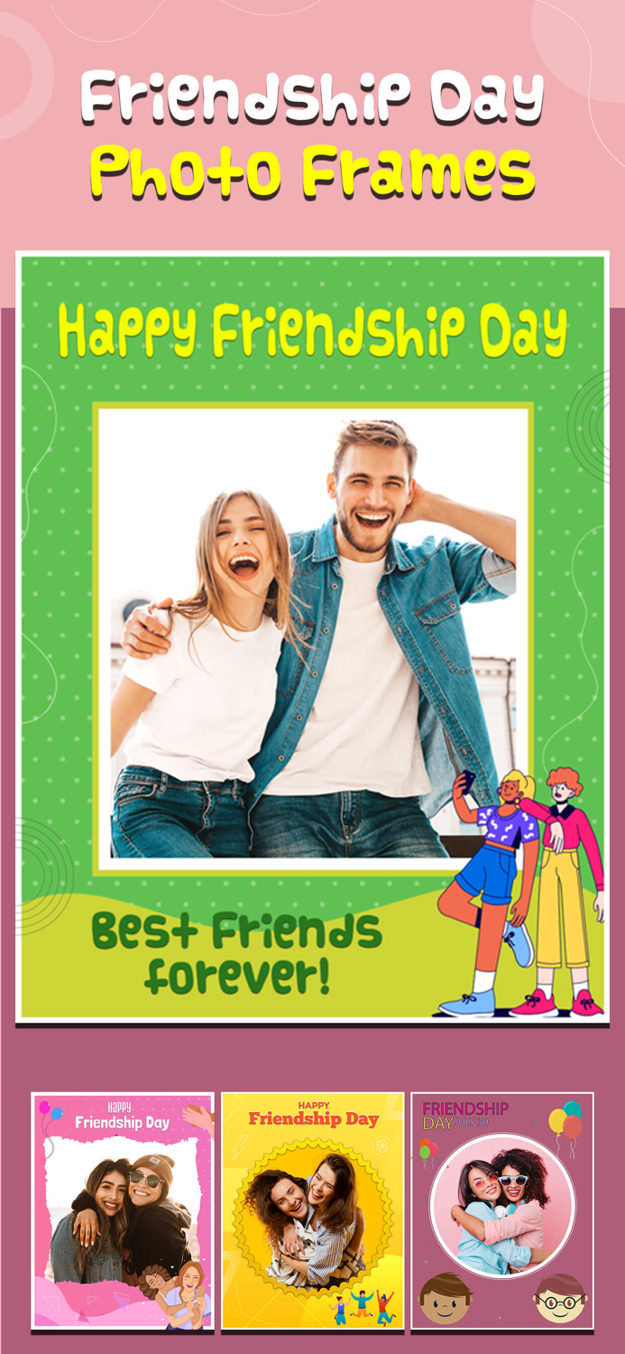 Friendship Day Frames and Cards