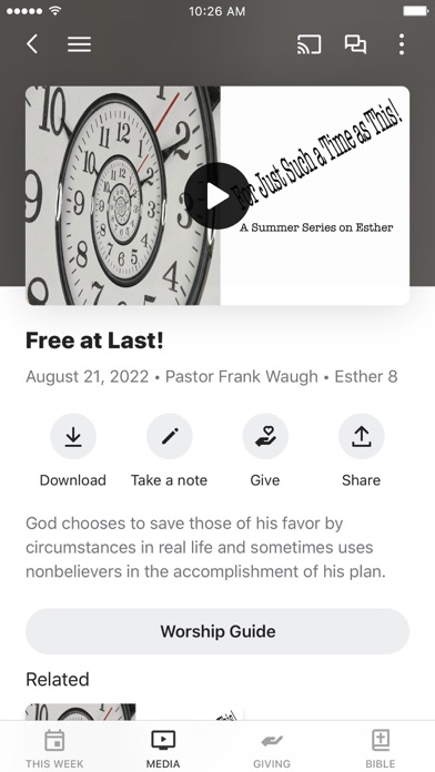 Our Saviour Lutheran Church Screenshot