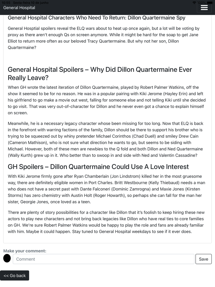 General Hospital Soap Opera