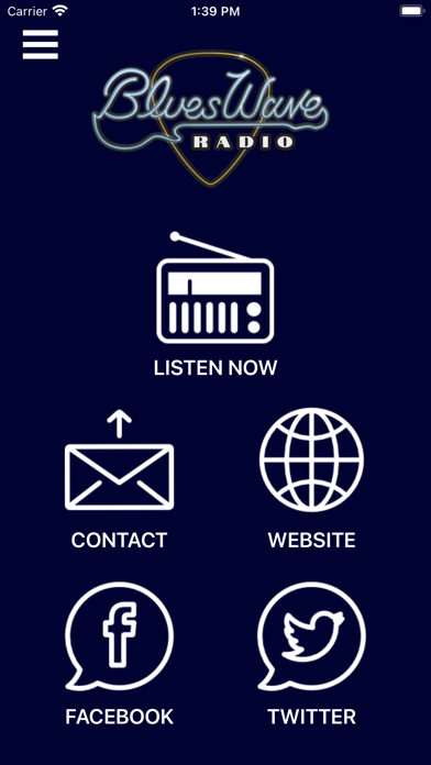 BluesWave Radio Screenshot