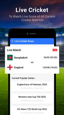 Game screenshot Live Cricket Score - Line Live mod apk
