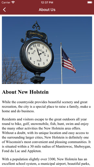 City of New Holstein Screenshot