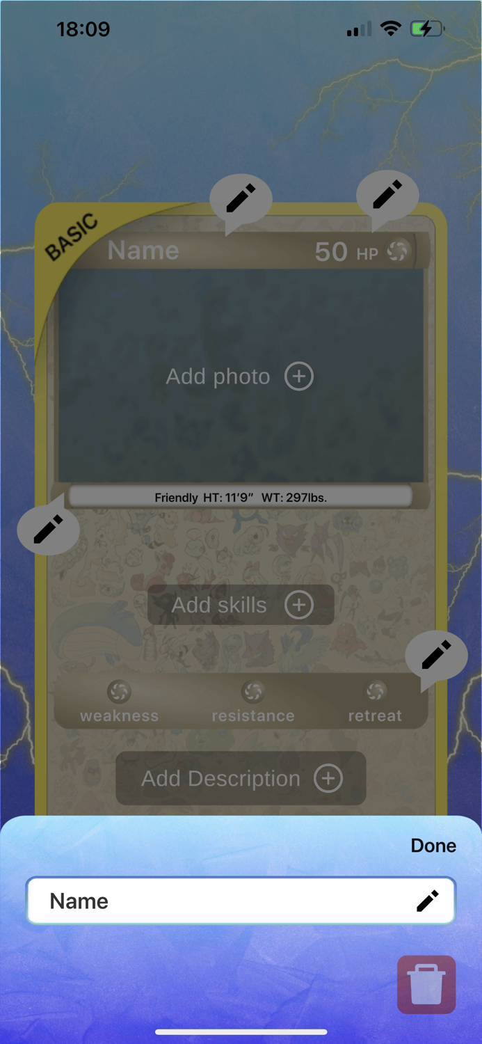 Trading Card Maker and Collector