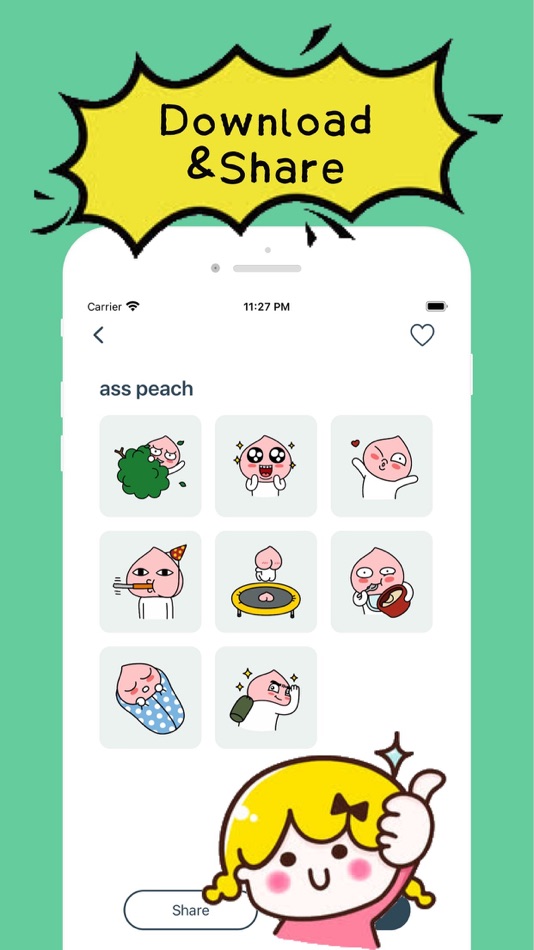 #2. Sticker Box - Sticker Maker (iOS) 由: 小娜 彭