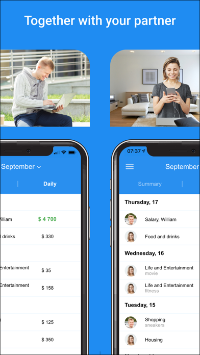 Feasy:family budget Screenshot