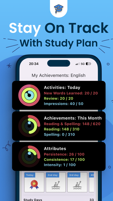 iPaddle English Vocab Builder Screenshot
