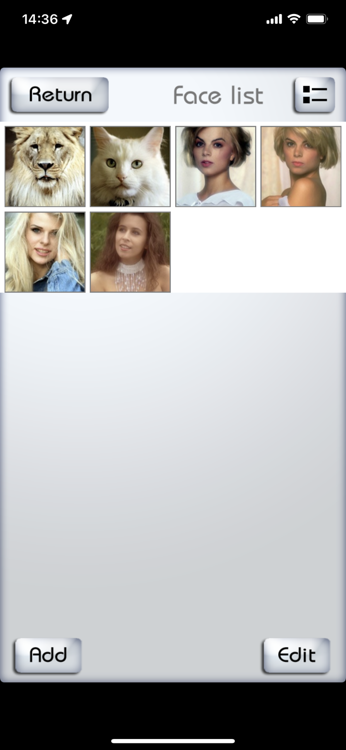 FaceMorph - face morphing