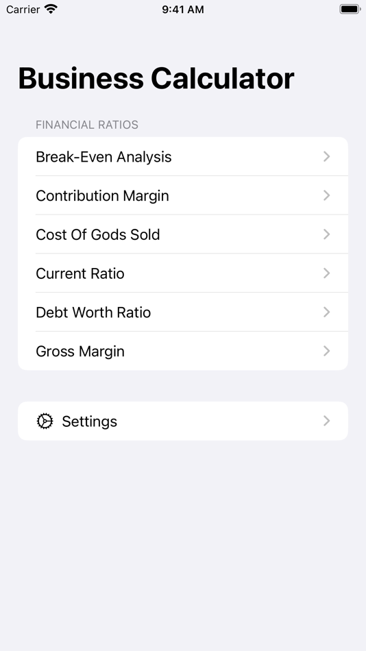 #1. Business Calculator + (iOS) 由: Peth Pty Ltd