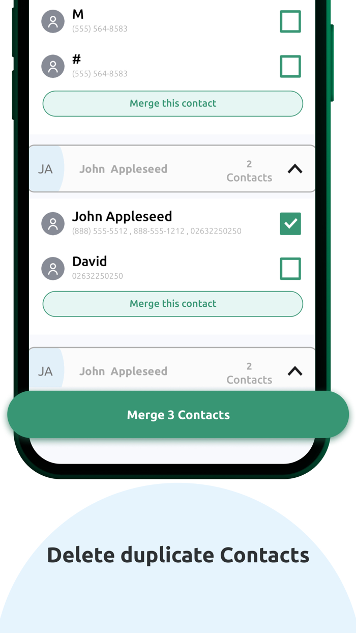 Contact Backup and Converter