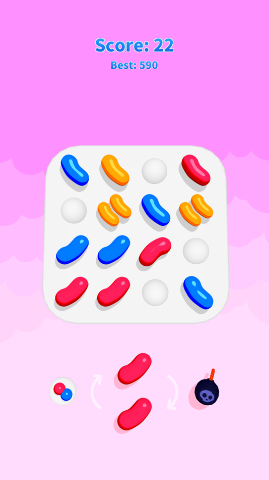 #4. Double Bubble Puzzle (iOS) 由: Vidroid