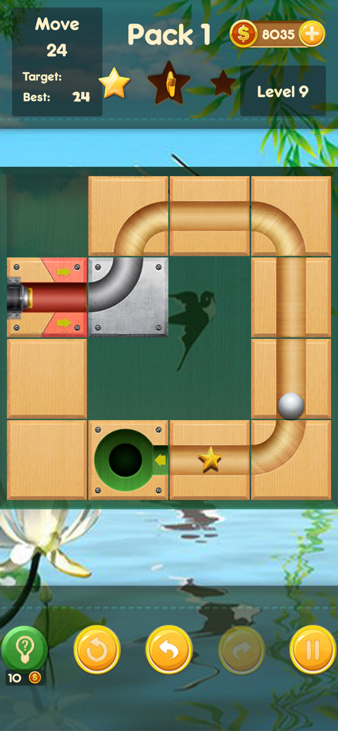 Slide the Ball Puzzle