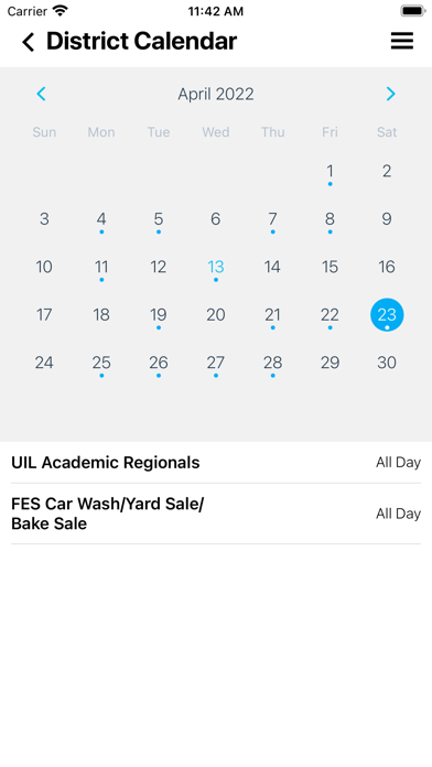 Warren ISD Screenshot