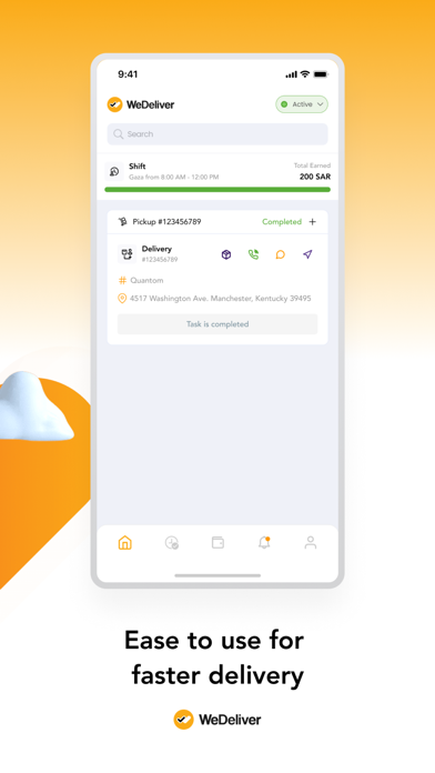 WeDeliver Captains Screenshot