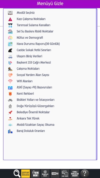 Şeffaf Ankara Screenshot