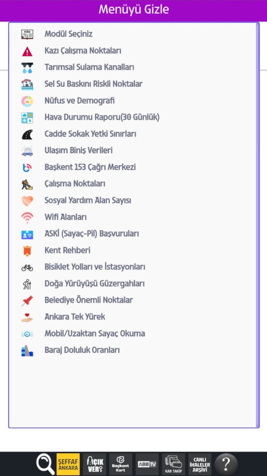 #1. Şeffaf Ankara (iOS) Podle: Ankara Büyükşehir Belediyesi