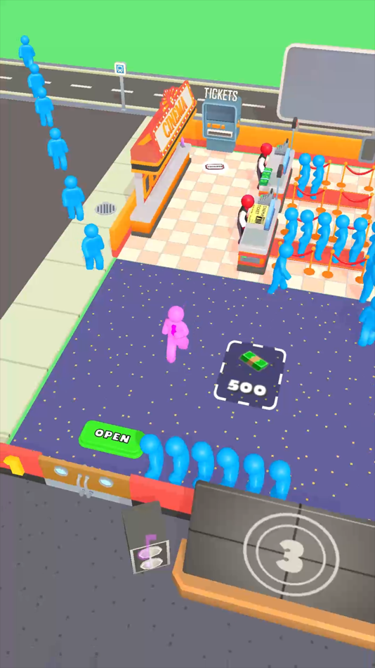 #6. Cinema Manager 3D (iOS) 由: Brew Games