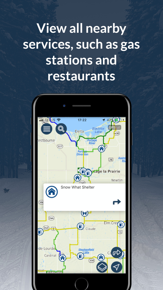 #2. ASA Alberta Snowmobile Trails (iOS) Ved: MapGears inc.