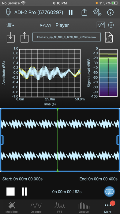 SignalScope X Screenshot