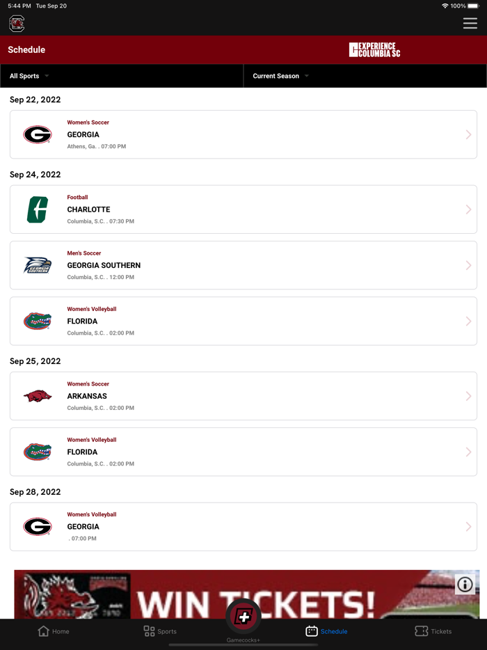 South Carolina Gamecocks