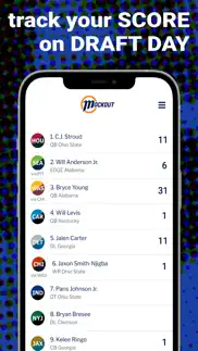 mockout - nfl mock draft game iphone screenshot 4