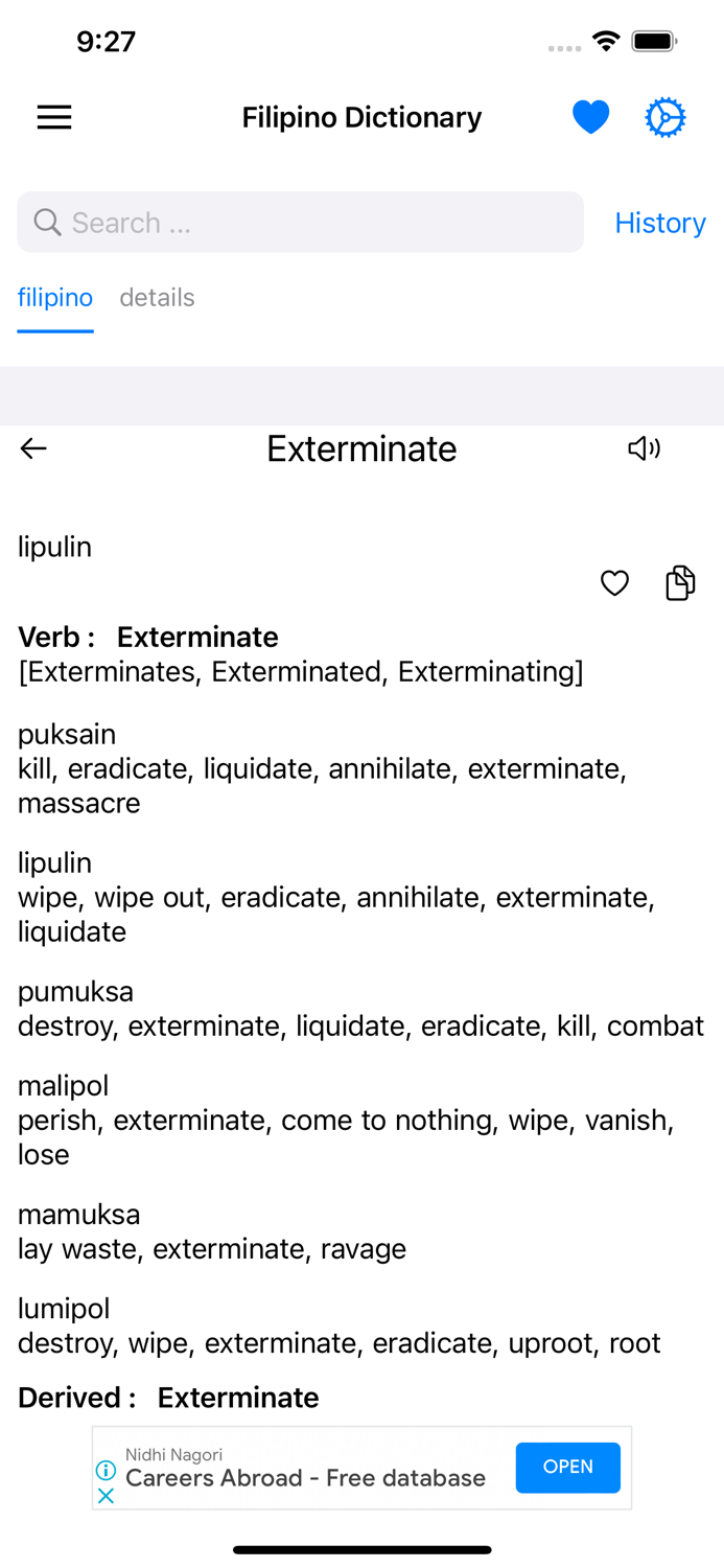 Smart Filipino Dictionary