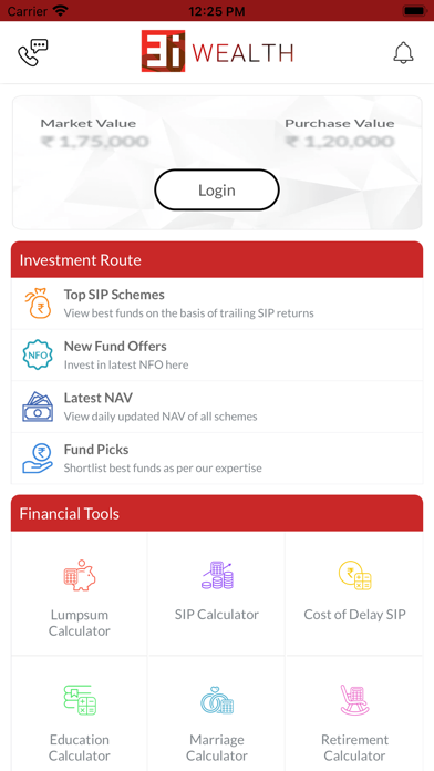 3i Wealth Screenshot