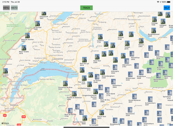 GPS tracking Speed Distance
