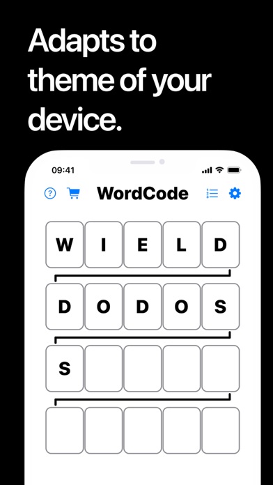 WordCode - Puzzle Game Screenshot