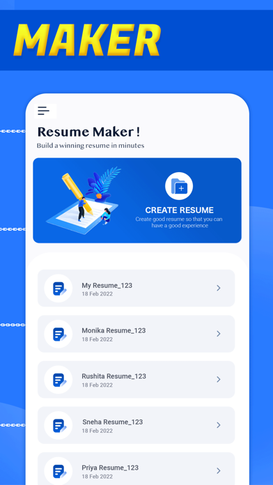 Resume Builder - CV Maker +のおすすめ画像2