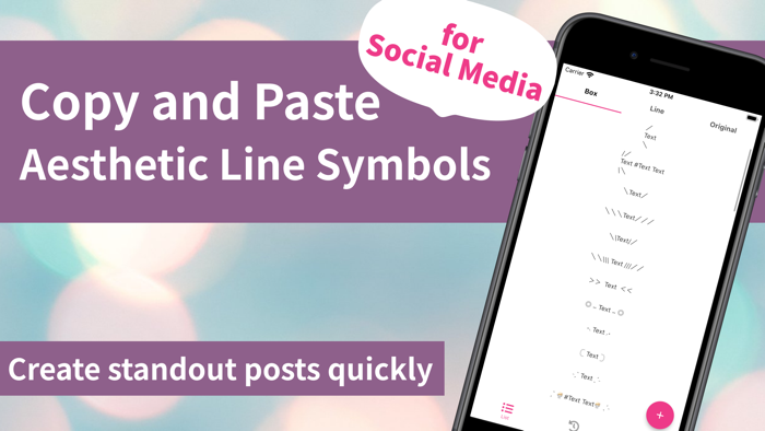 Text Art-borderslinessymbols